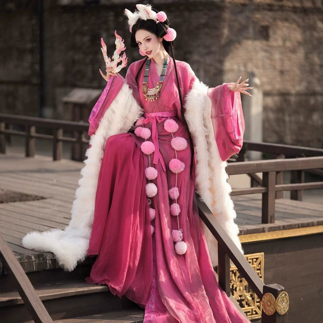 Yuntai Mountain, тот же стиль, восстановление одежды враждующих государств