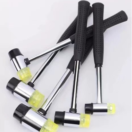 橡胶锤小锤子橡皮锤实心胶皮安装锤拓印敲打锤贴地板瓷砖牛筋榔头