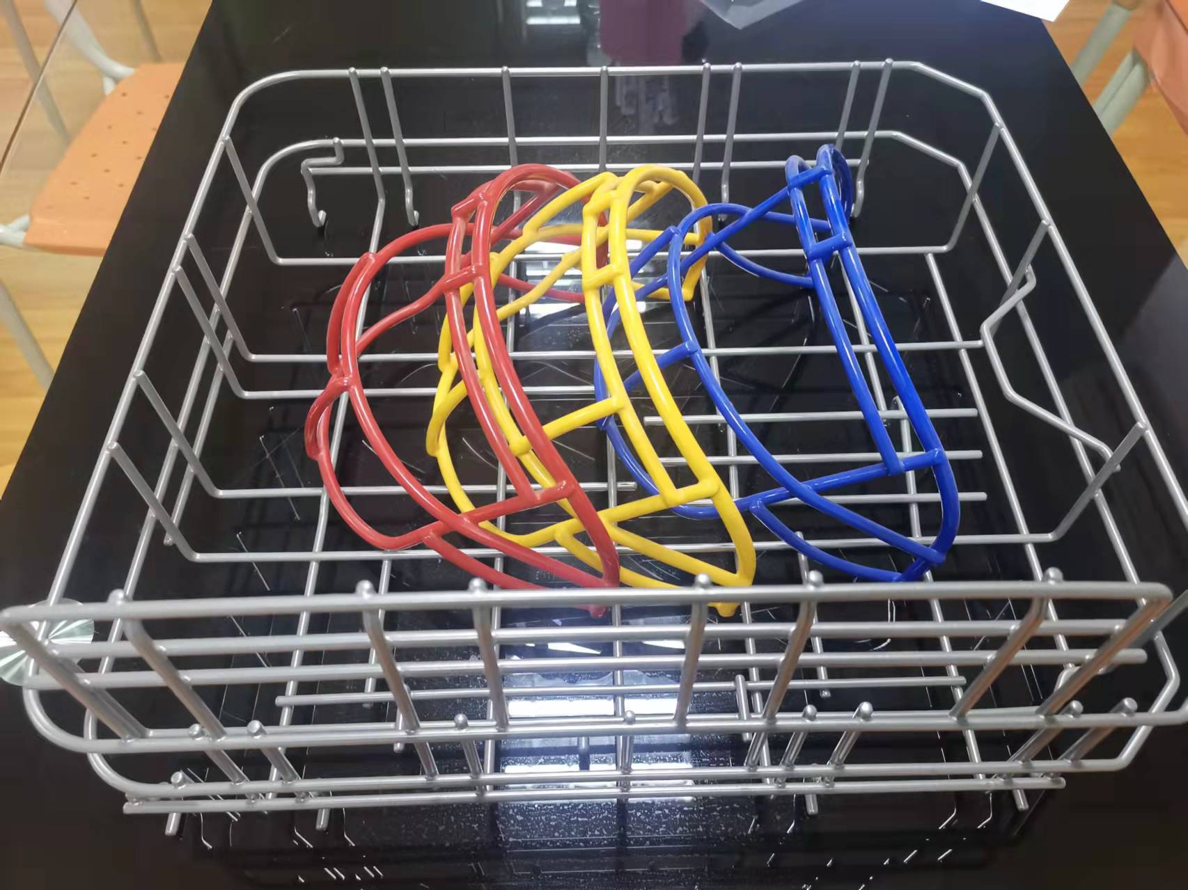 网蓝网架尼龙浸塑涂层可蒸煮清洗网蓝浸塑