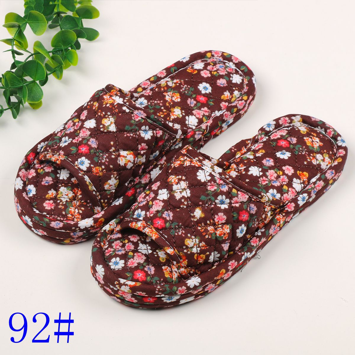 삼겹 꽃무늬 원단 여성용 92