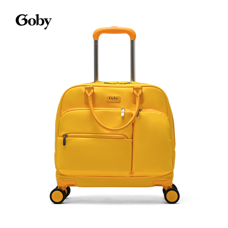 Wholesale British Gigi Fruit Trolley Bag, Lightweight Dual-Use Portable Trolley Bag, Mini Boarding Case, Small Travel