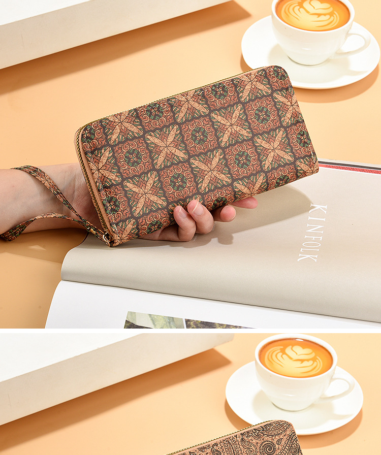 Portafoglio da donna alla moda 2024 con paillettes alla moda e portamonete in pelle PU, manico con cerniera medio-lungo_voghion.com