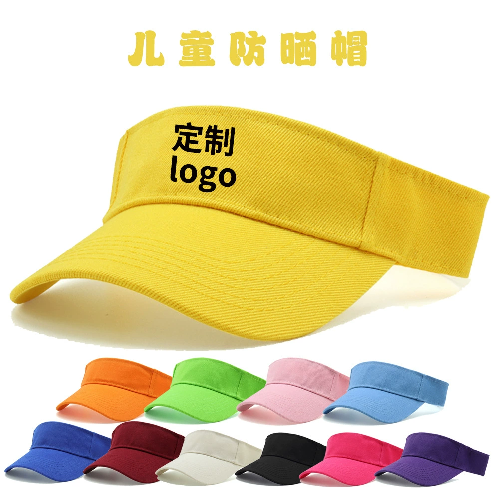 Детская пустая шляпа бейсболка вышивка логотипа печати детский сад на открытом воздухе