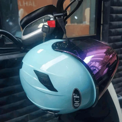 motorcycle lock, practical lock | Helmet lock