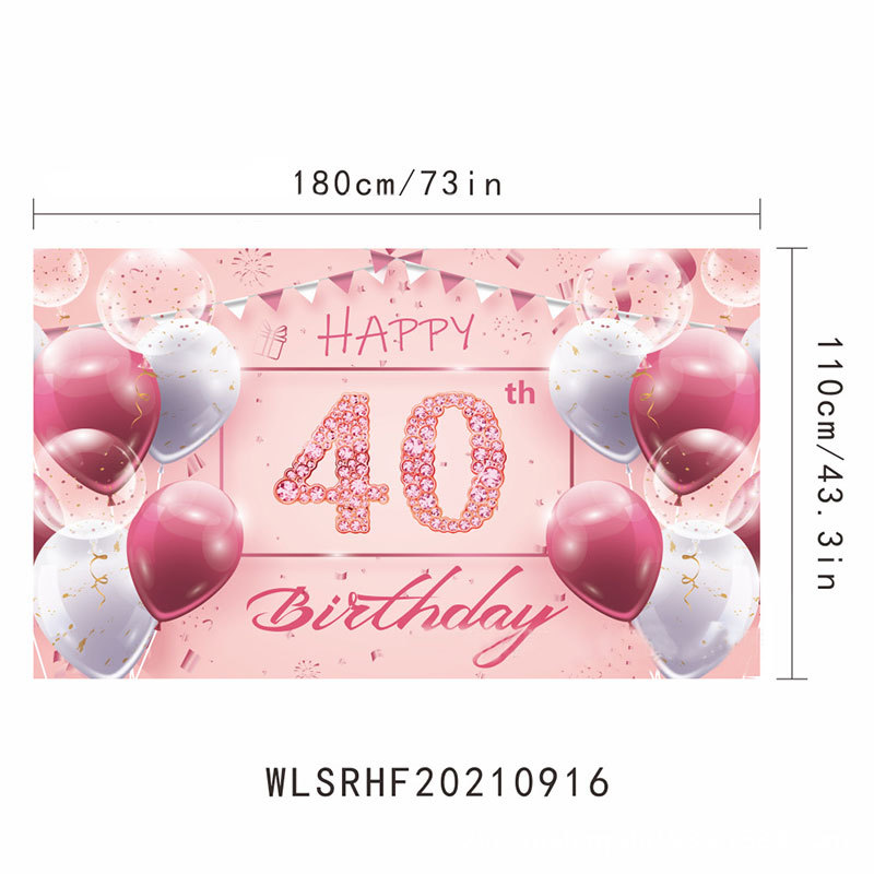 Fondo de fiesta con pancarta de feliz cumpleaños 2025, tela colgante para fotos con tema de cumpleaños, decoración fotográfica.