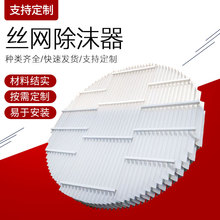 气液分离PP丝网除沫器不锈钢除雾器304油烟过滤耐腐