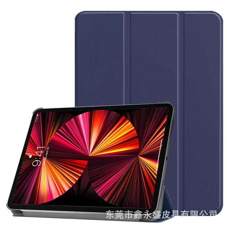 Adecuado para Lenovo Tab M10 plus X606F Funda de cuero plana M10 plus Custer Funda protectora triple