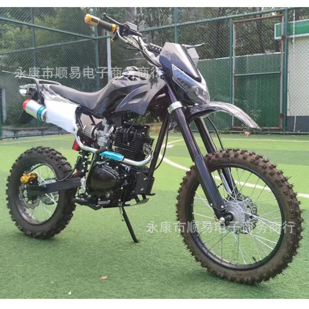 Two-Wheeled Off-Road Motorcycle 150C Adult Gasoline Mini Mountain Bike All-Terrain Venue Road Race