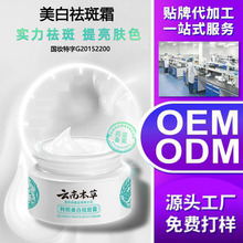OEM贴牌定制韩熙美白祛斑霜淡化色斑老年斑保湿面霜提亮肤色去斑