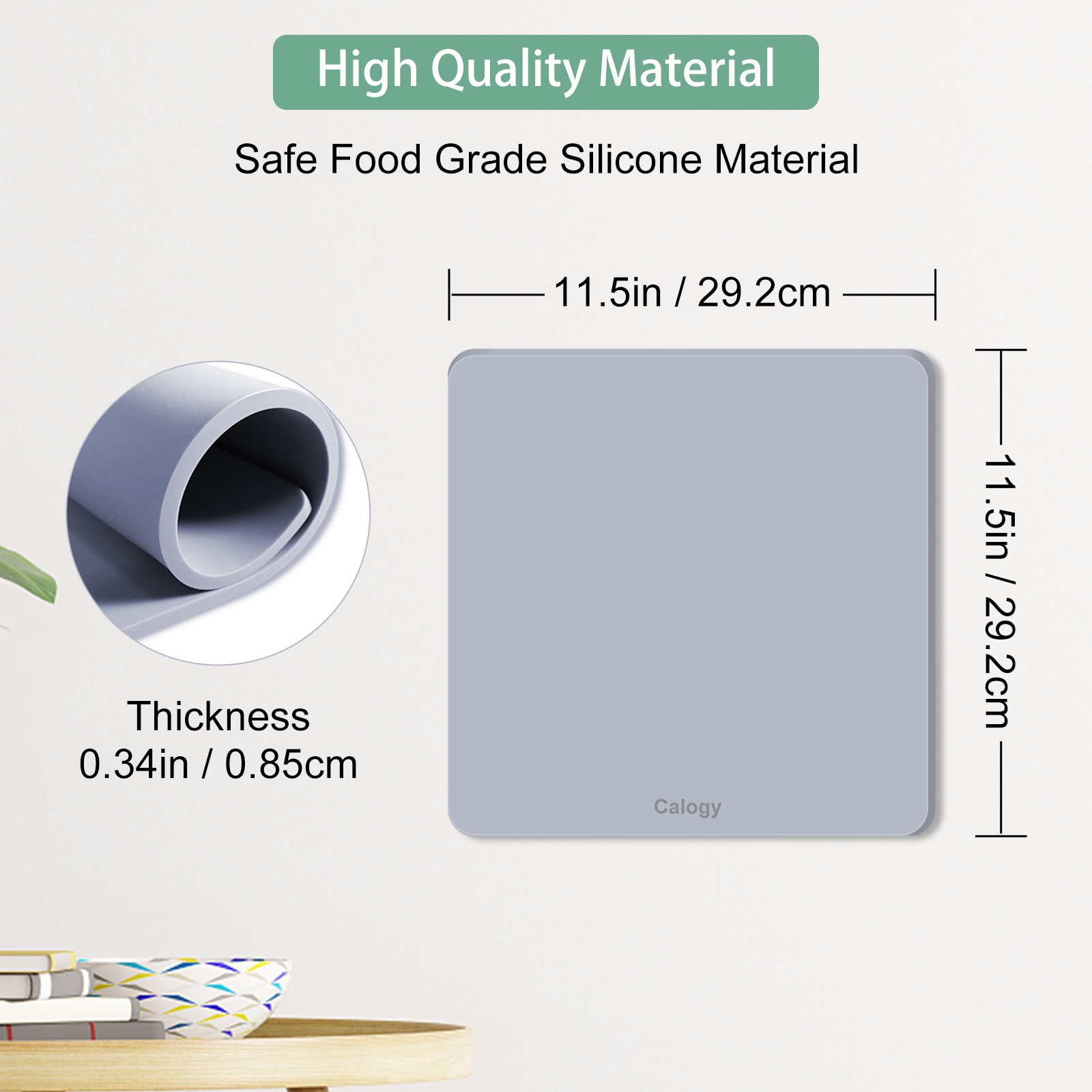 Calogy热压垫图片