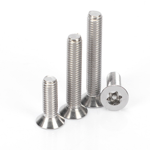 Factory direct sale 304 stainless steel countersunk head hexagonal pillar anti-theft fence machine screws with pin M2～M10