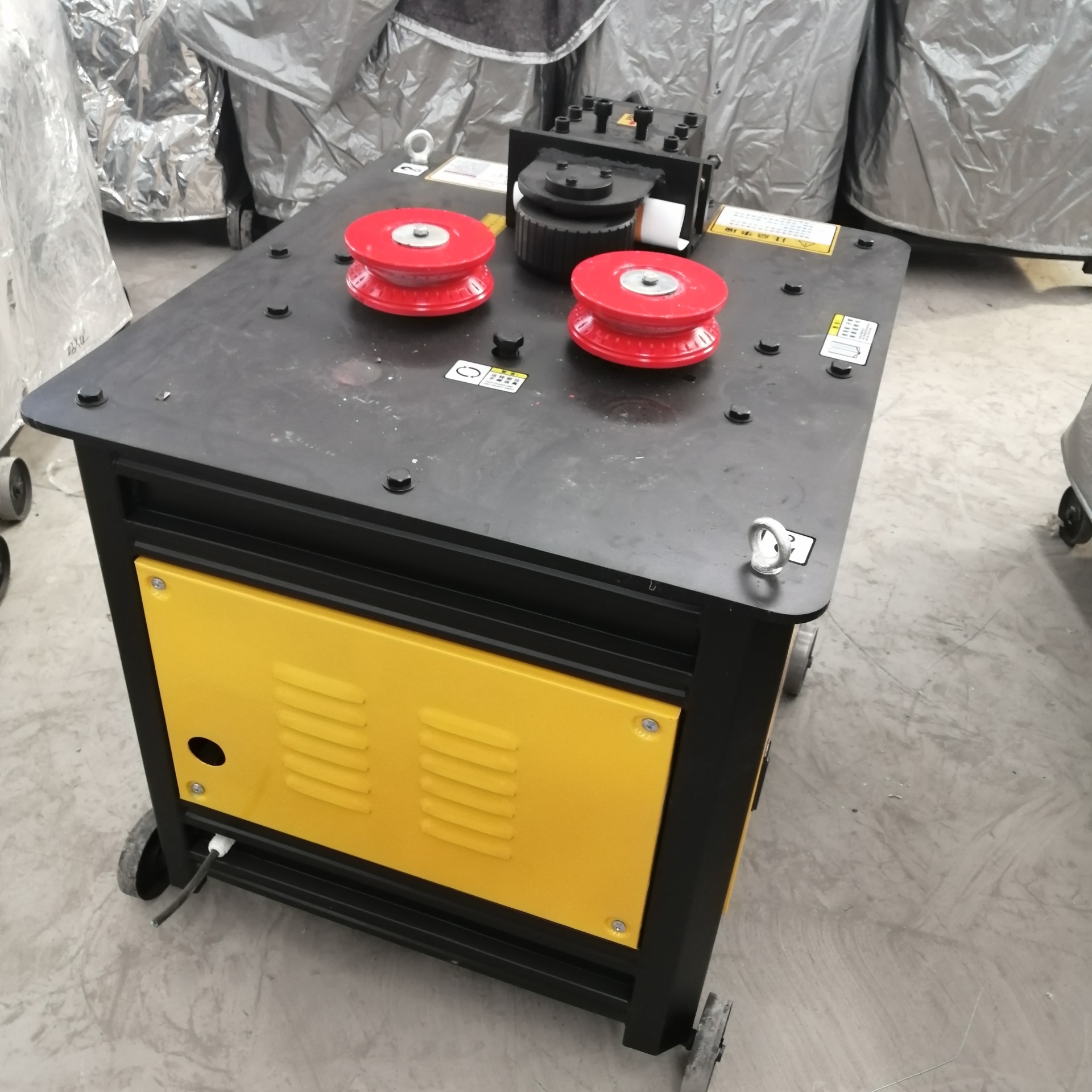 钢筋折弯打圈机 螺纹钢弯圆机 电动数控32钢筋弯圆机