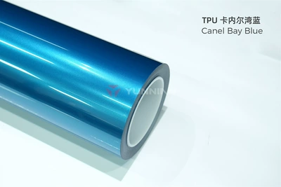 Auto Color Change Film – change, full car wrap, cross-border direct - tpu-kanel-bay-blue-15215m