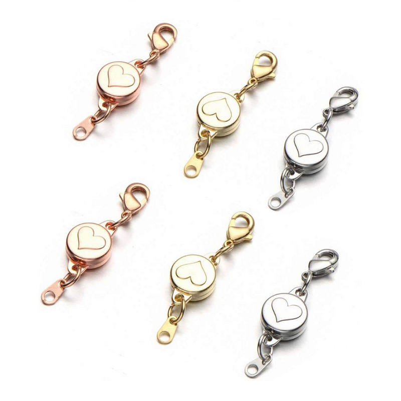DIY jewelry flower shape magnetic jewelry accessories magnet bracelet buckle connection buckle set