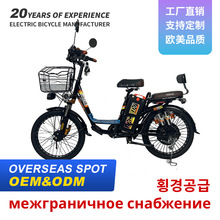 跨境22寸24寸朝鲜依兰公主电动车长续航折叠电动车两轮电动助力车