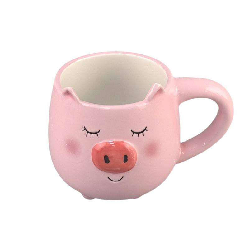 Taza de Porcelana con Animales en 3D de Porcelana Blanca Protección del Medio Ambiente, Con Mango para el Hogar image 6
