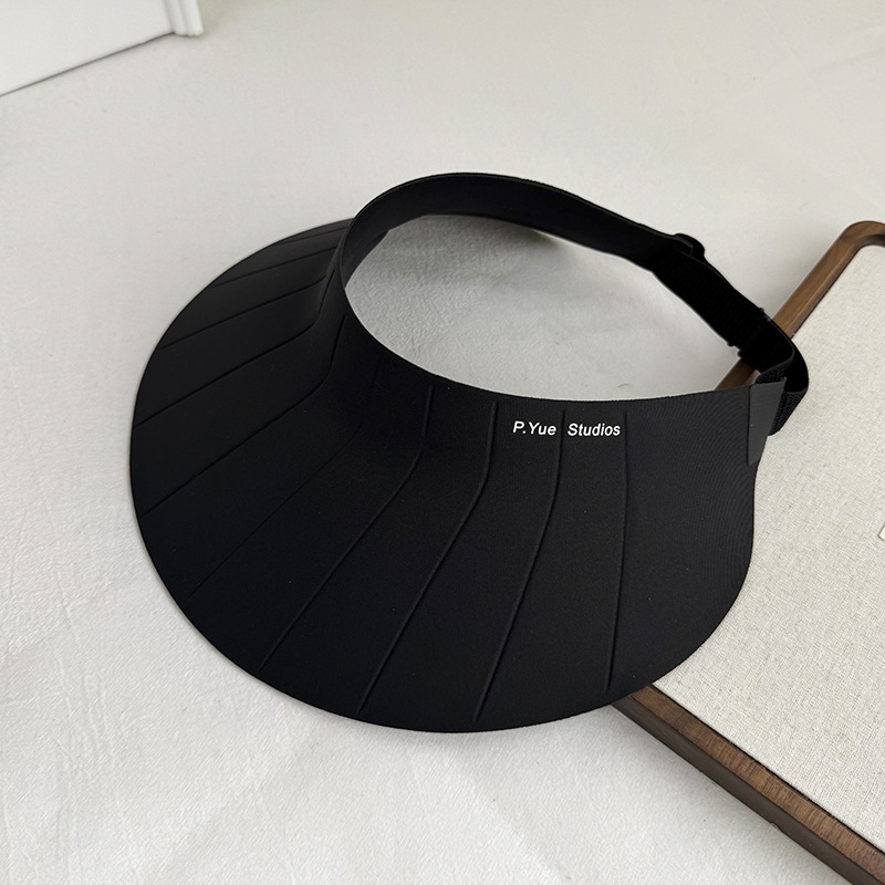 2025 nuevo sombrero para el sol de verano para mujer protección solar protección UV sombrero de techo vacío sombrero de ala grande protección UV sombrero para el sol marea