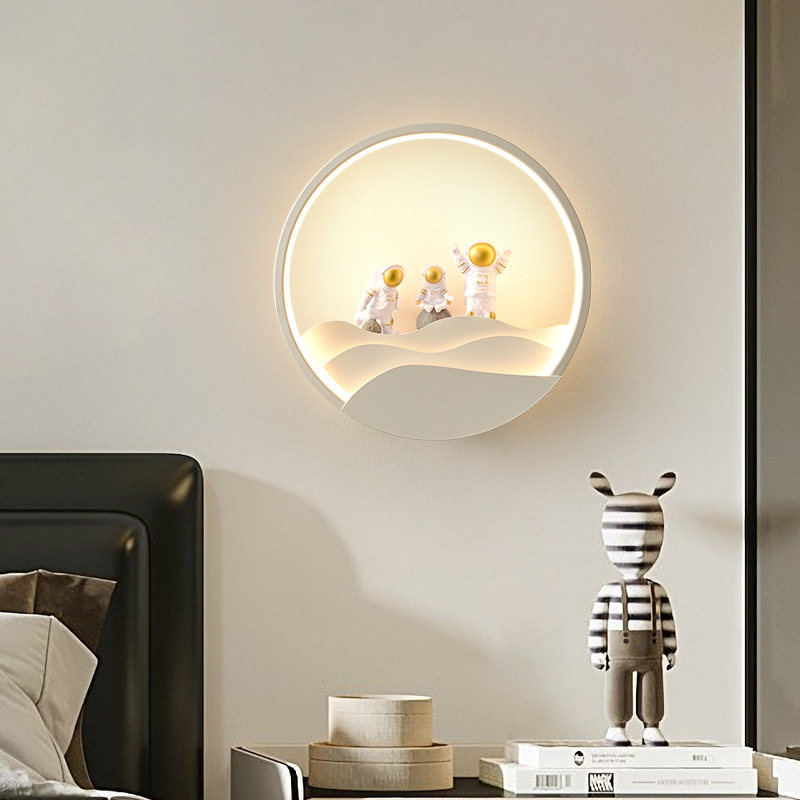 2023 nuevo cabezal de cama lámpara de pared lámpara de pared dormitorio principal lámpara de pared sala de estar techo moderno atmósfera simple pasillo de escaleras