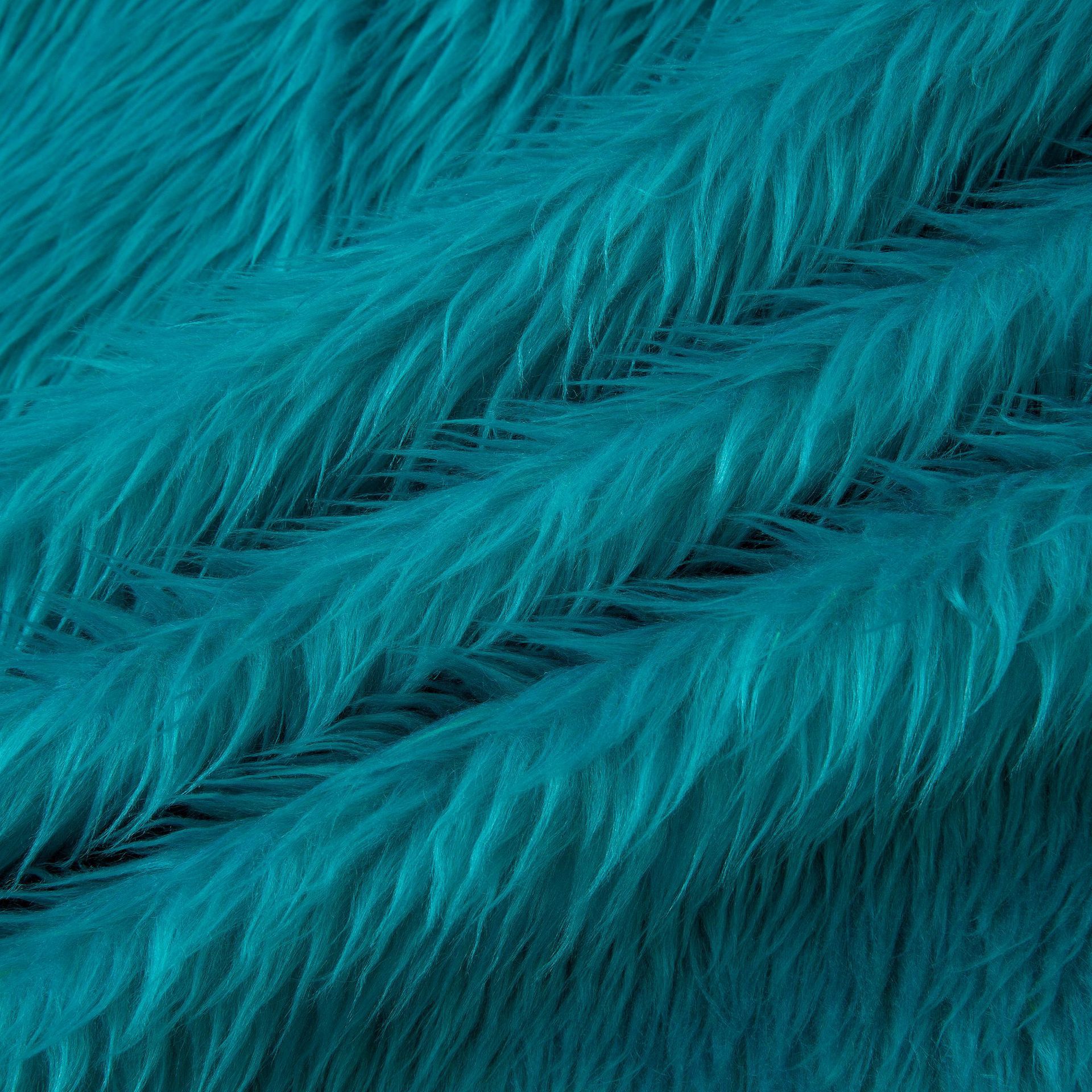 現物の3cm洗水ウサギの毛のローラー93色のおもちゃの服装の家庭用紡績の靴の材料の人造の長い毛の生えた生地の落水した毛