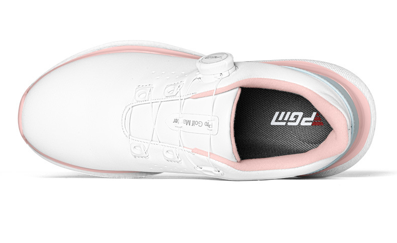 Giày Golf Nữ PGM Chống Thấm Nước Đế Bỏng Ngô Co Giãn Cao Tăng Chiều Cao — Kem muối biển-[Siêu chống nước/Đế giữa bỏng ngô/Giày chống trượt được cấp bằng sáng chế] XZ435, Kem đường bột-[siêu chống thấm nước/đế giữa bỏng ngô/gai chống trượt được cấp bằng sáng chế] XZ435 chi tiết 27