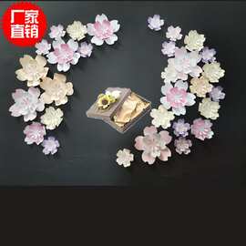 手工立体花婚庆婚礼橱窗道具小樱花珠宝纸花装饰小花摄影小纸艺花