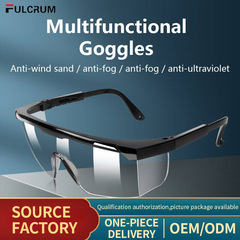 FULCRUM ゴーグル サイクリング 防塵 耐衝撃 防曇 飛沫防止 工業用労働保護メガネ
