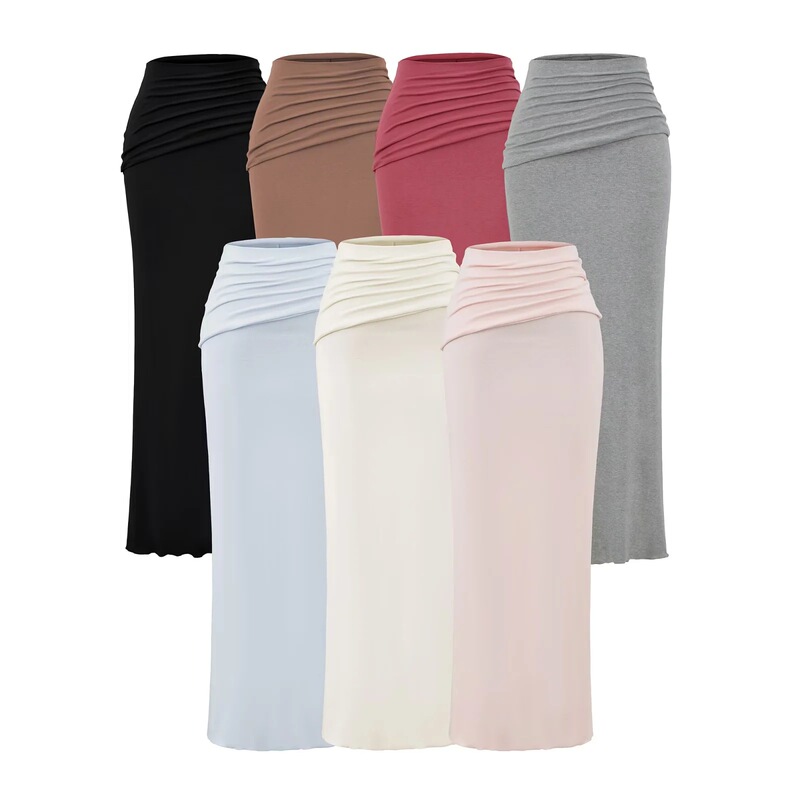 American Hot Girl Sexy High-Waisted Hip-Hugging Skirt for Women, Pure Lust-Style Flip-Waist Skirt, Royal Sister, Light and Mature, Slim and Slimming Long Skirt American Hot Girl Sexy High-Waisted Hip-Hugging Skirt for Women, Pure Lust-Style Flip-Waist Skirt, Royal Sister, Light and Mature, Slim and Slimming Long Skirt