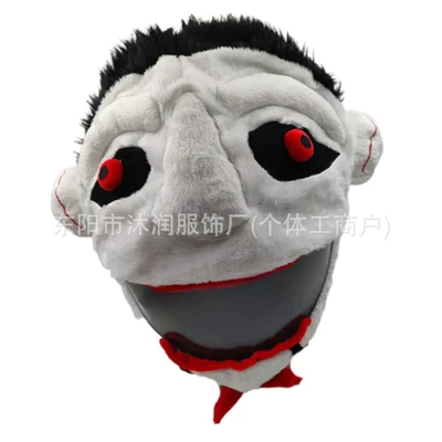 Motosiklet dəbilqələri — Rabbit Pumpkin Riding Noodles Accessories - one-size-fits-all-can-be-labeled-crossed-jit-billy