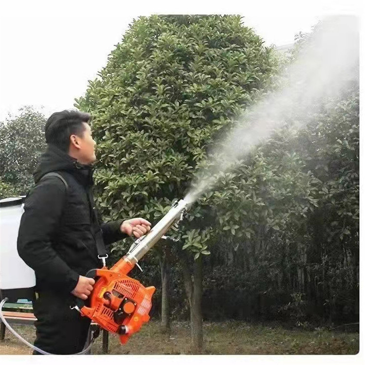背负式/手持式消毒机 多用途水雾喷雾机 烧混合汽油打药机