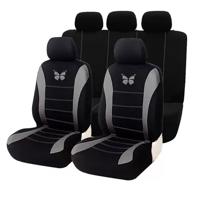 Universal seat cover – All Seasons Foreign Trade - grey-9-piece-set-five-seats