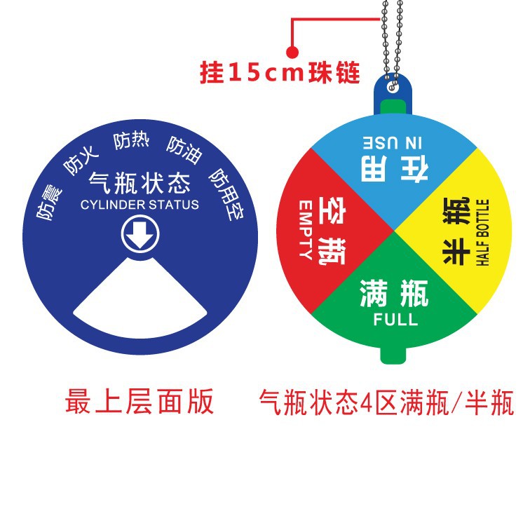 Five prevention zone 4 full bottle/half bottle * 6x6cm