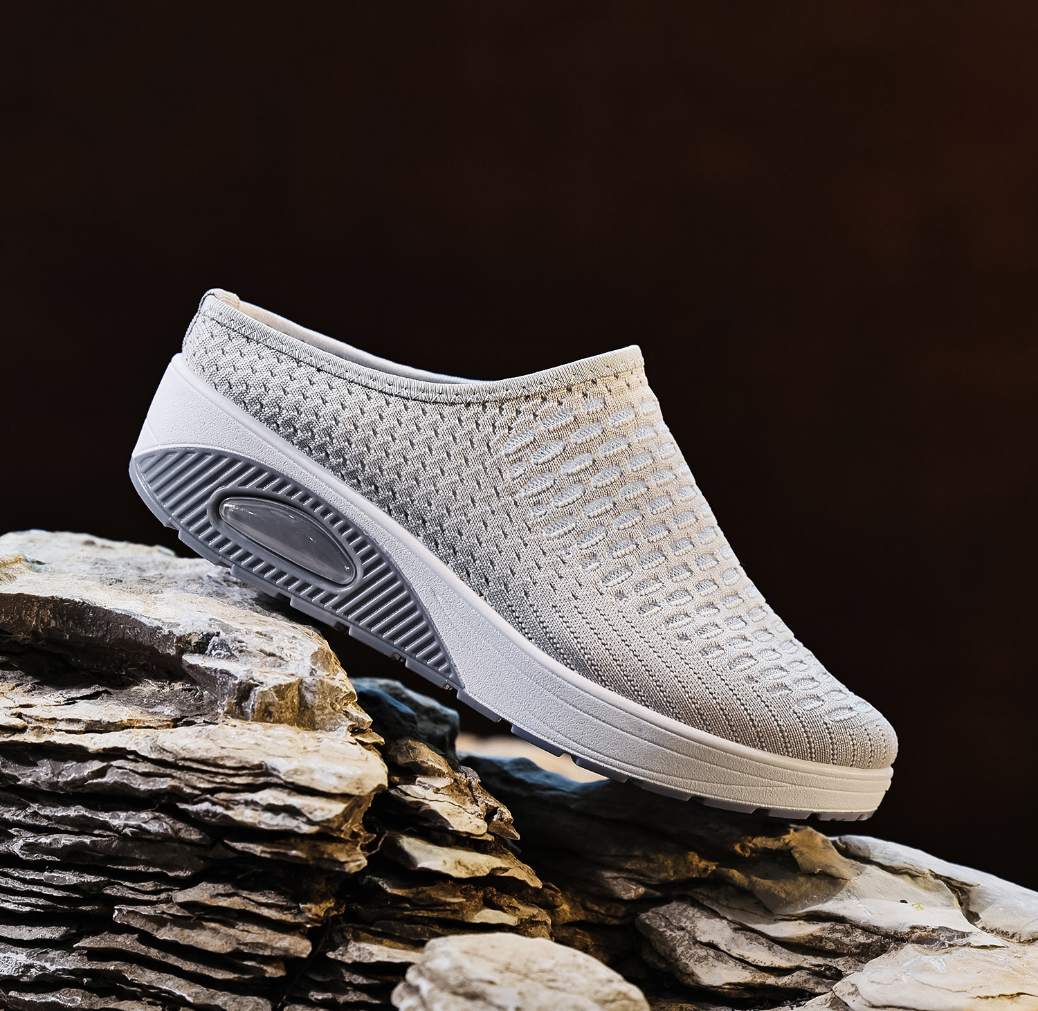 라이트 그레이(크로스보더 지퍼백)