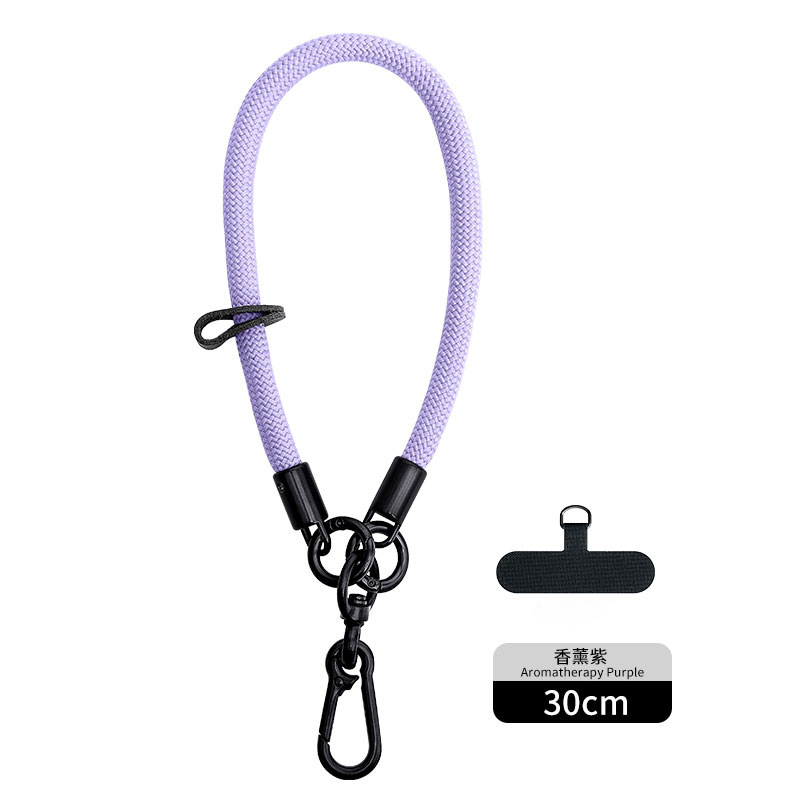Correa ajustable para teléfono, tipo bandolera, correa larga para el cuello, correa tejida para la muñeca, correa antipérdida para teléfono, personalizable.