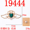 Accessory, pendant from pearl heart-shaped, metal earrings, Lolita style
