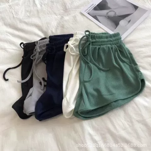 Спортивные весенние шорты для отдыха, летние брюки для учеников начальной школы, эластичный пояс, корейский стиль, облегающие, для бега