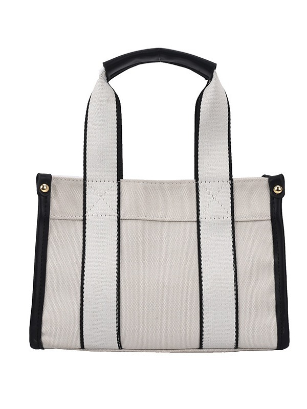 Bolso de mano simple de lona para mujer 2021 Nuevo bolso portátil de moda de estilo coreano bolso de mensajero de hombro de comercio exterior transfronterizo