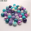 Marine acrylic beads, wide color palette, 20mm