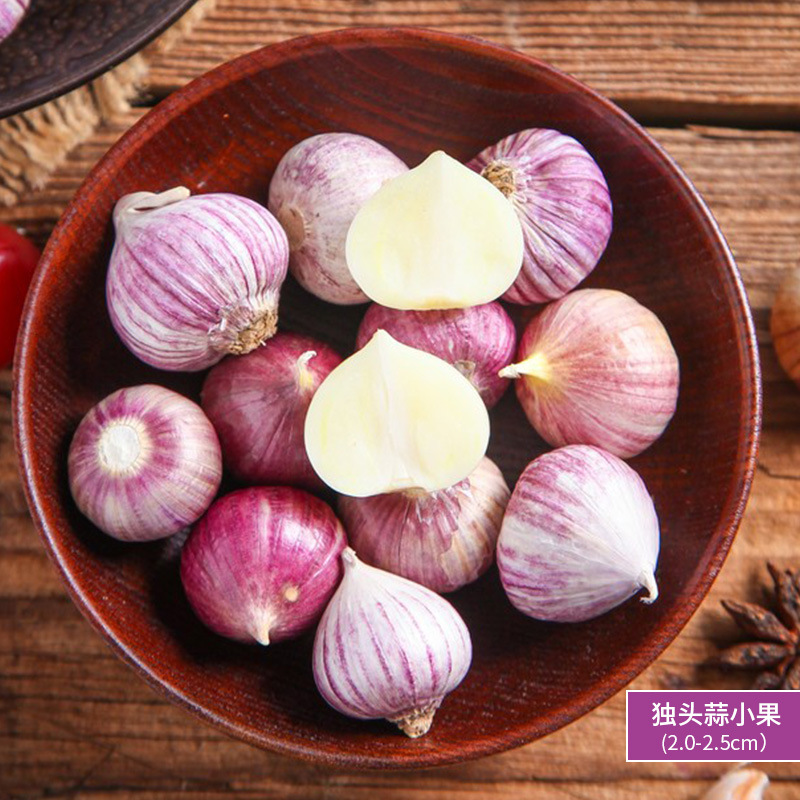 500g - 단일 머리 마늘 - 작은 과일 (2.0-2.5cm)