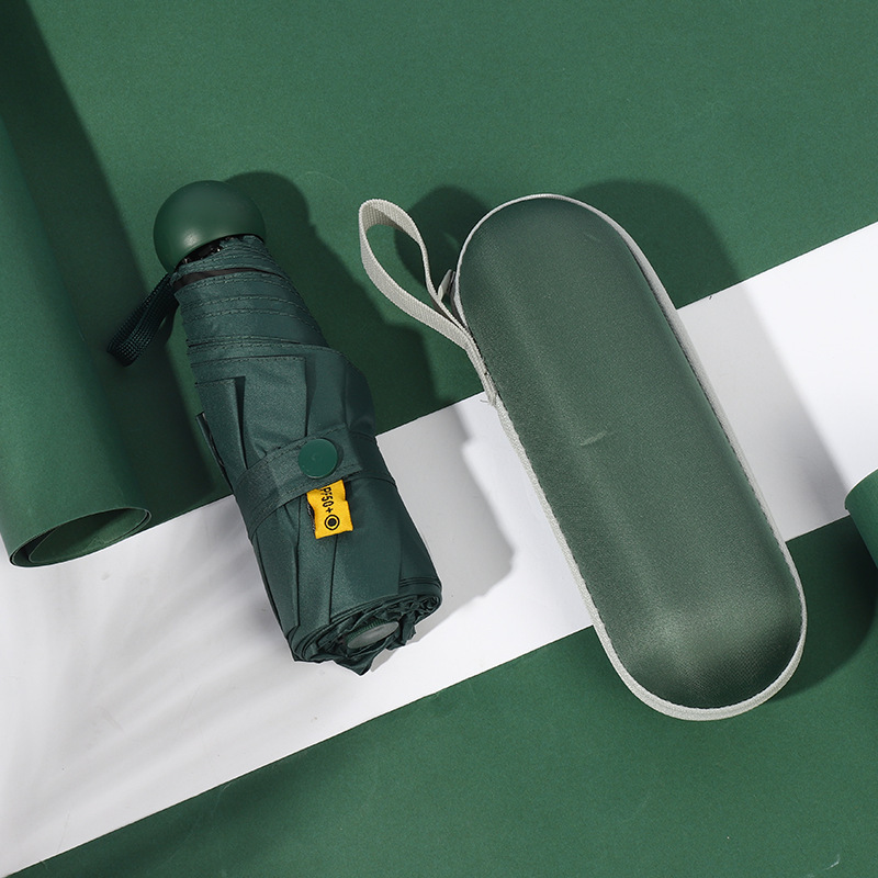 Protección solar 50% de descuento para mujeres sombrillas de cápsula sombrillas