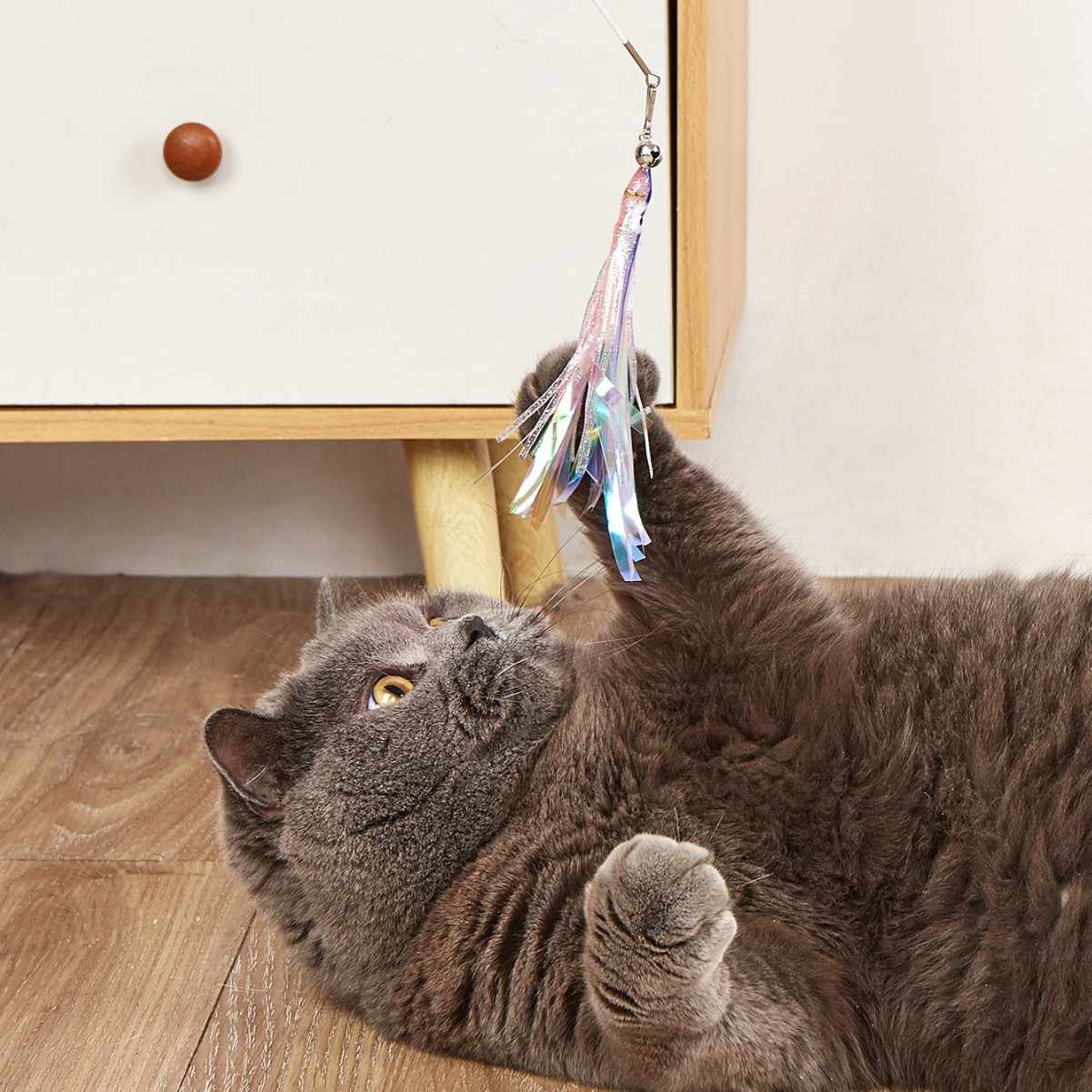 ペット用品メーカーの暖かい春シリーズは、猫のおもちゃを交換して、猫の棒を交換して、現物を直接販売します