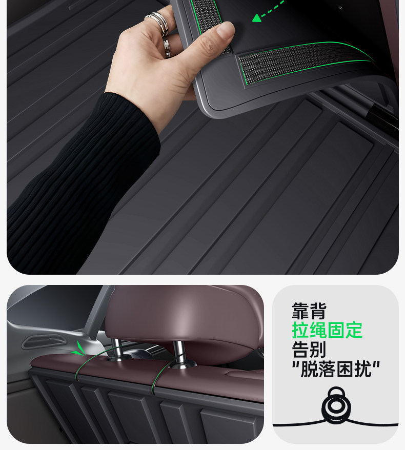 Suitable for 26 Models of Bmw X3/X3L Trunk Mats, Tpe Integrated Trunk Mat Modification Accessories, New Foot Mat Supplies