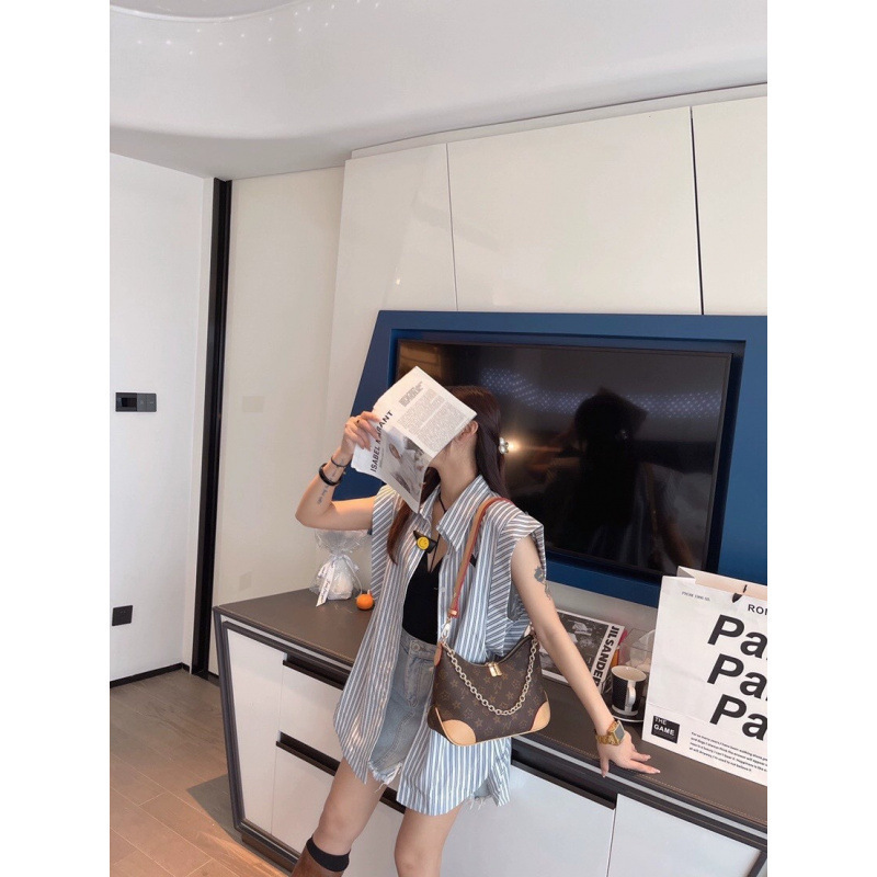 大牌包LV 高版本驴包包老花购物袋carryall包包ivy法棍女包牛角包|undefined