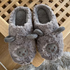 Winter slippers, cartoon keep warm footwear indoor for beloved for pregnant