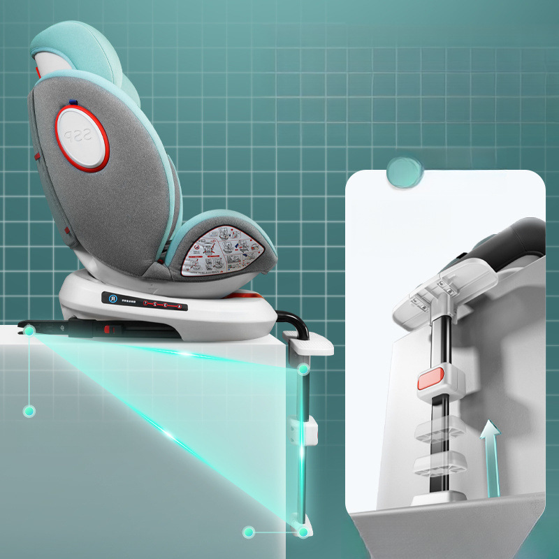 Child Safety Seat Car for 0-4-3-12 Years Old Baby Baby Car Portable 360-Degree Rotating Seat