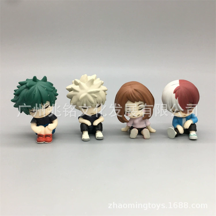 Блайнд-бокс фигурки My Hero Academia — ПВХ 5,5 см автомобильные фигурки: Мидория/Бакуго/Урарака/Тодороки
