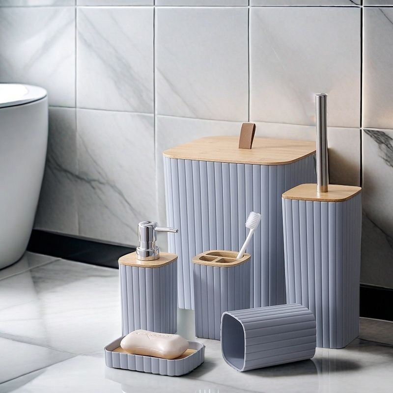 YUFEI YUFEI transfronterizo conjunto de seis piezas de baño baño cepillo de dientes taza caja de jabón set