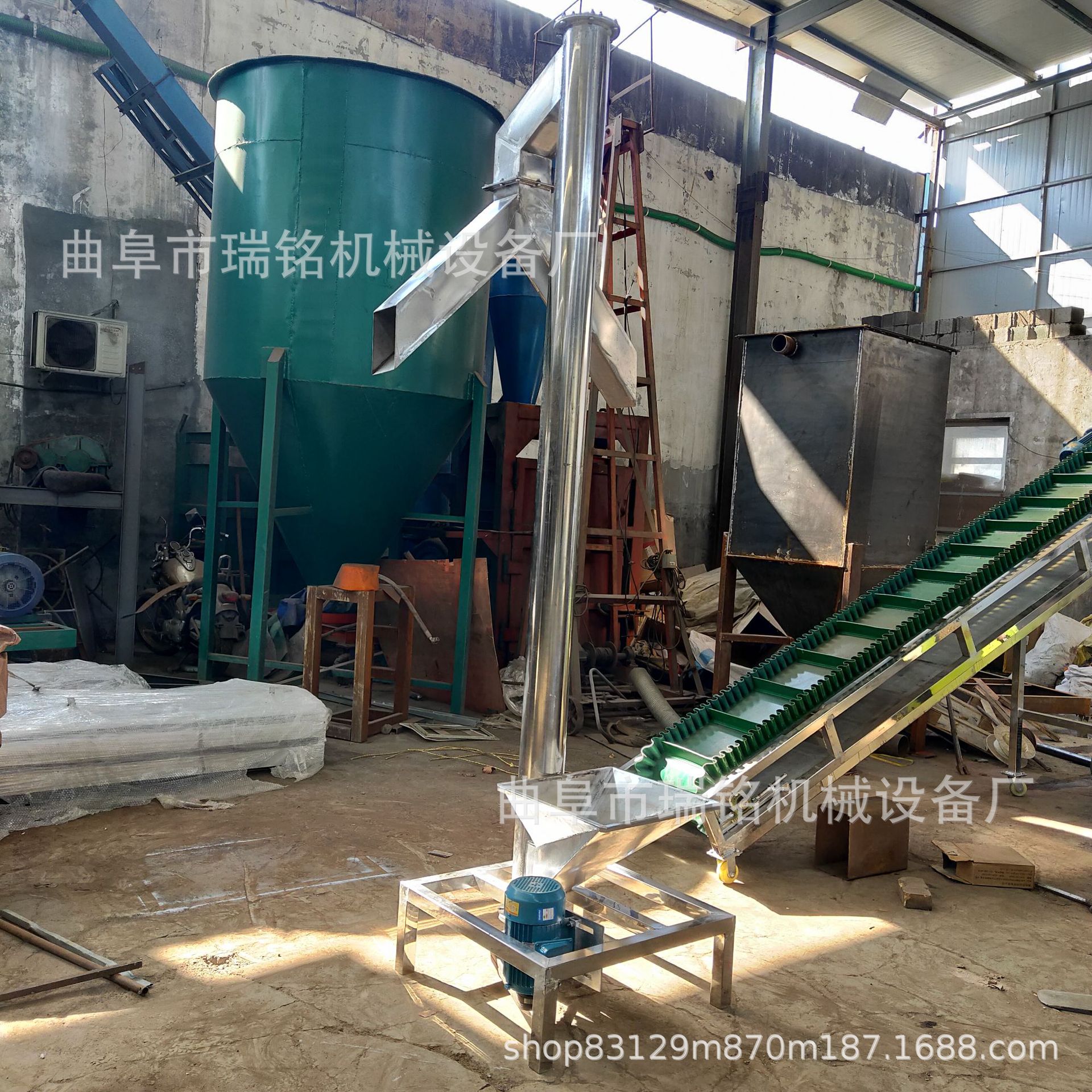 石膏粉螺旋提升机TGFF黄沙干粉螺旋喂料机果汁粉稻米螺旋上料机