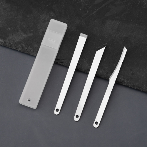 A full set of stainless steel foot care tools, including a callous remover and heel file, wholesale factory price.