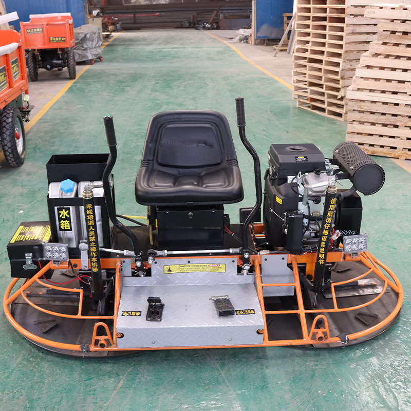 现货座驾抹光机汽油双盘收光机驾驶型水泥地面磨光机混凝土抹平机