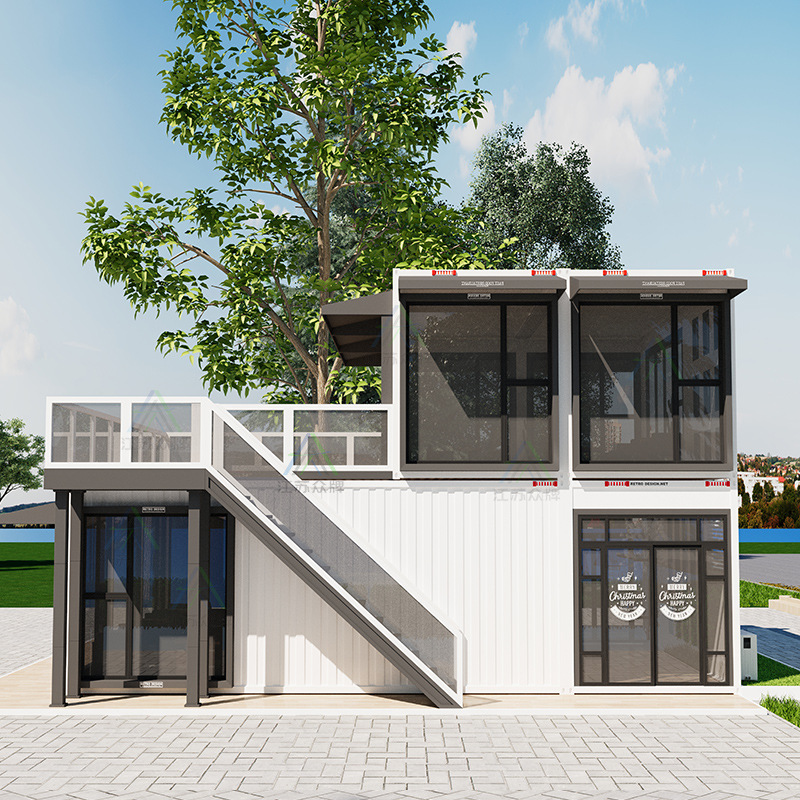 Campings Contenedor creativo Casa de familia Red Contenedor Hotel Área escénica Contenedor residencial combinado